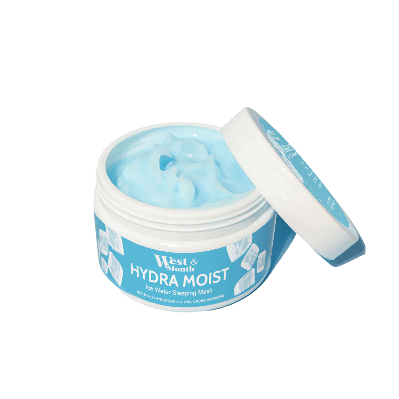 West&Month Refreshing&Cleaning Sleep facial mask Moisturizing&Moisturizing Deep Cleansing Pore_voghion.com