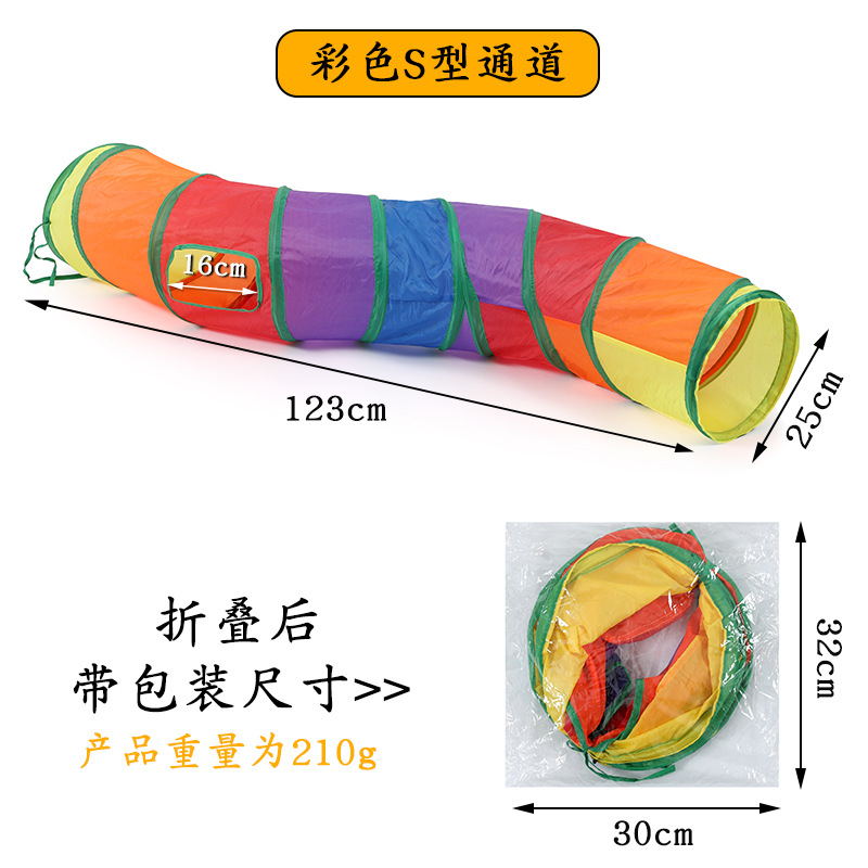 Múltiples especificaciones gato mascota túnel agujero canal juguete gato tienda de campaña saco de dormir mascota gatito autocuidado