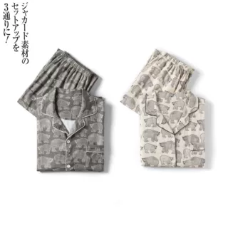 定制简约北欧风情侣全棉磨毛保暖秋冬睡衣套装女士家居服