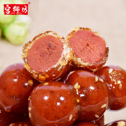 Gongyufang Beijing specialty candied haws finished product hawthorn snowball candied fruit snacks snacks sweet and sour