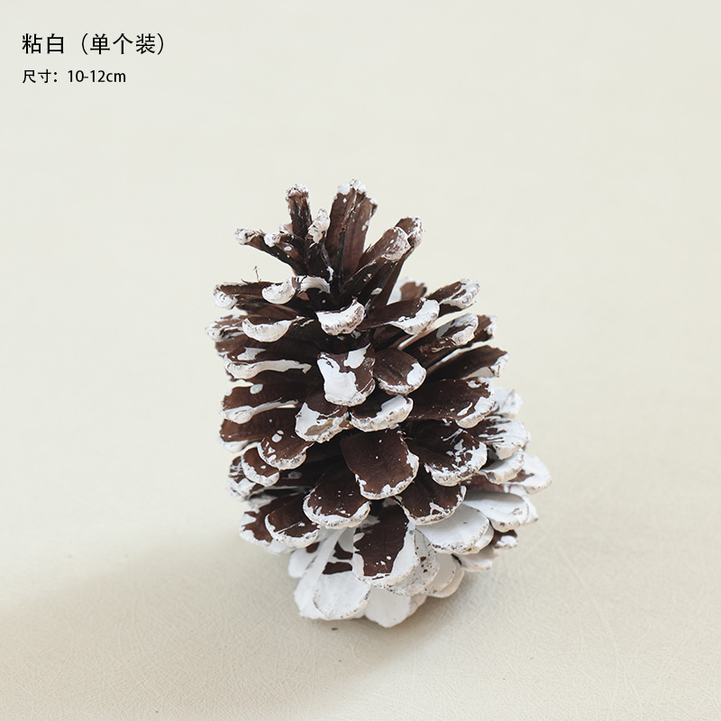 Buscando madera cruzando decoraciones navideñas colgantes de pino natural salvaje guirnaldas de pino material DIY camino de disparo de Navidad