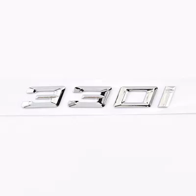 Suitable for BMW 320i car stickers, 325i lettering, 328i rear emblem, 330i displacement badge, 340i car emblem modification