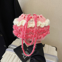 ���侎�����ֹ��h��ë��diy��Ʒ����@�L����ˮͰб���Ů��Ʒ