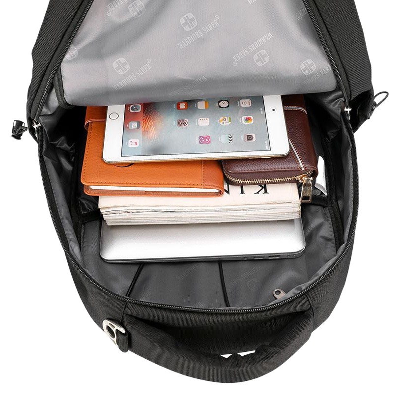 Spring and summer new saber backpack laptop bag multi-functional backpack business travel bag gift customization