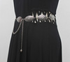 金屬腰鏈女配裙子民族風複古百搭鏈條腰帶裝飾連衣裙毛衣收腰配飾