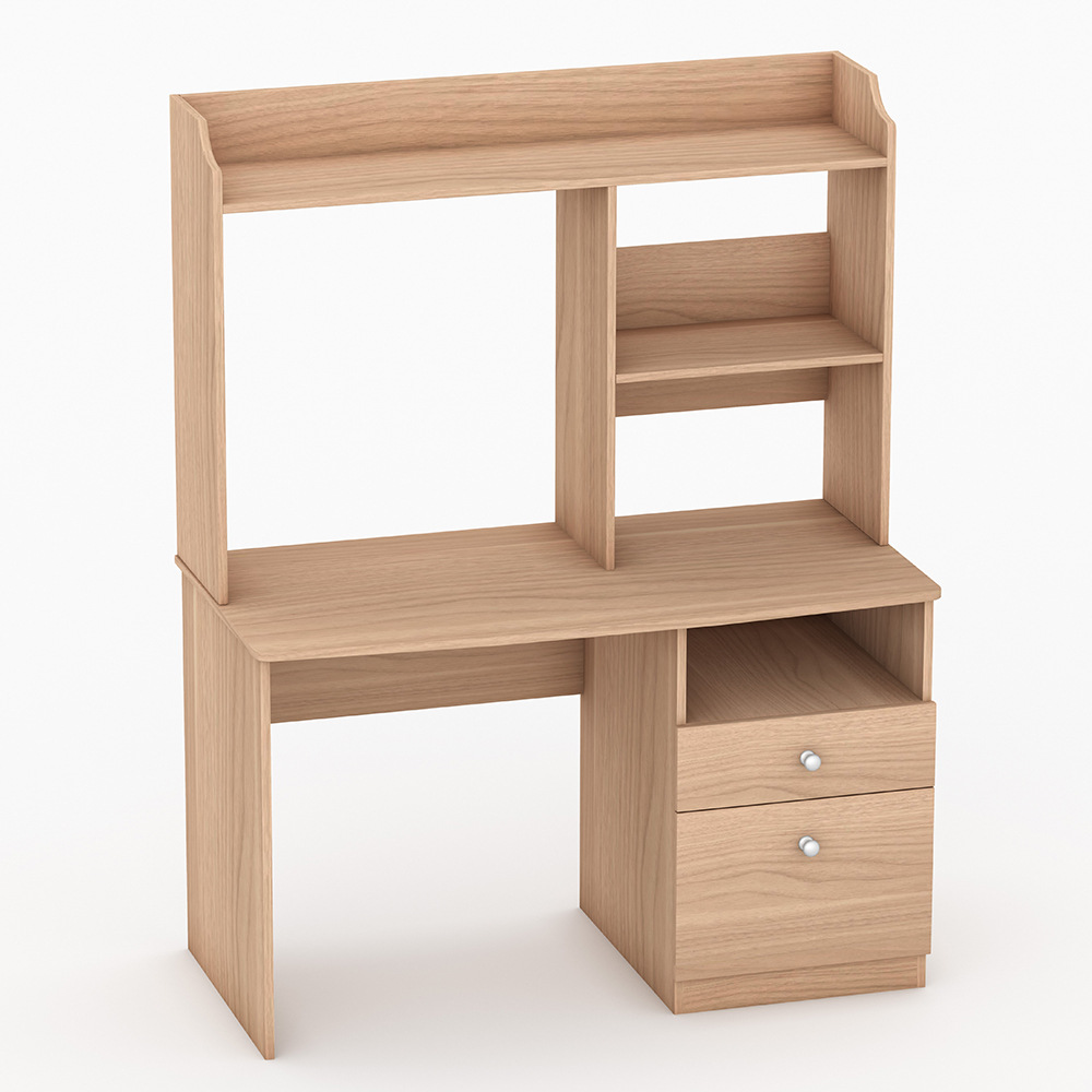 Escritorio para estudiantes, escritorio de estudio de protección ambiental, escritorio de escritorio, estante de dormitorio, escritorio de escritorio, escritorio de escritorio para adultos contra la pared, escritorio de computadora image 3