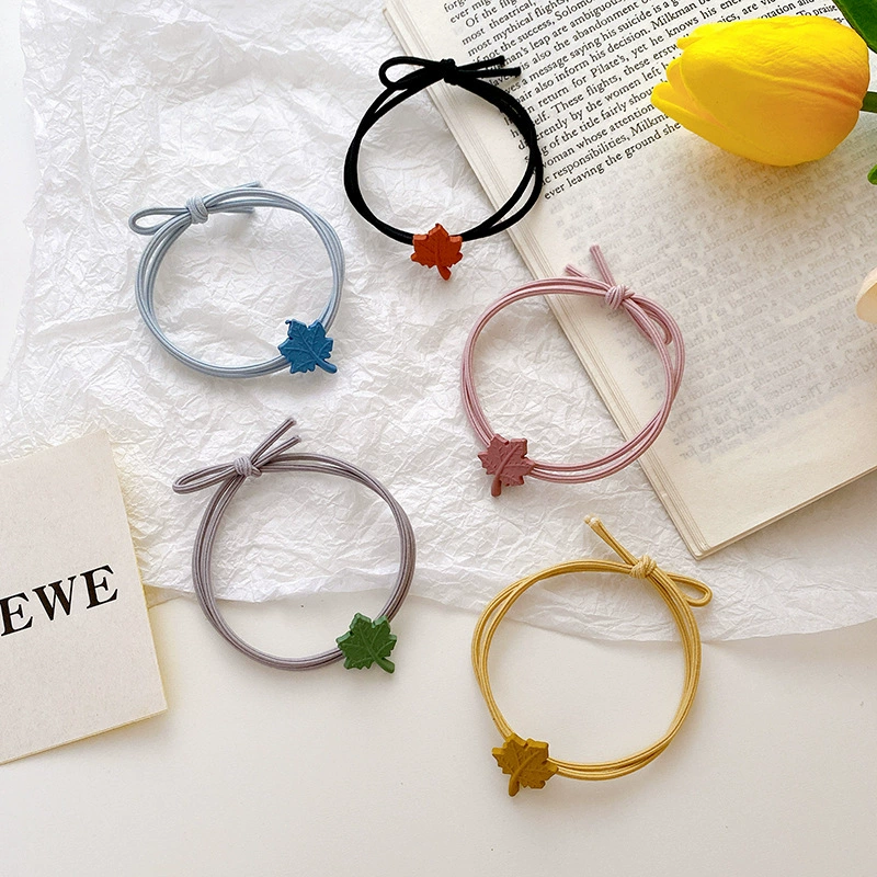 Fresh hair rope, hair accessory, Korean style, internet celebrity, simple and elegant design