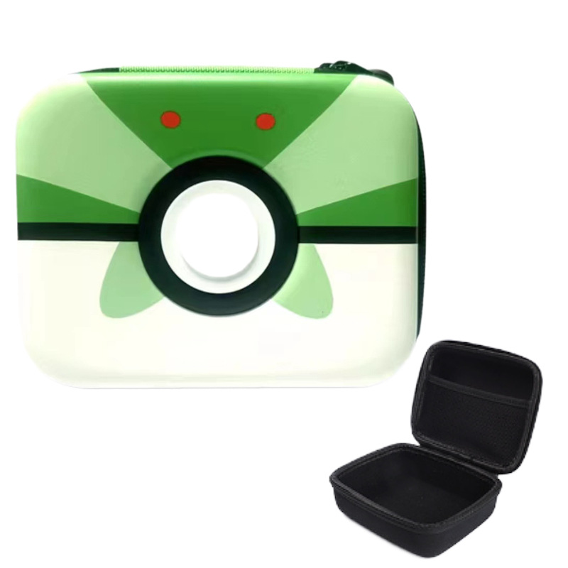 宝可梦游戏卡牌收纳包神奇宝贝动漫皮质拉链式收纳卡包可来图定制