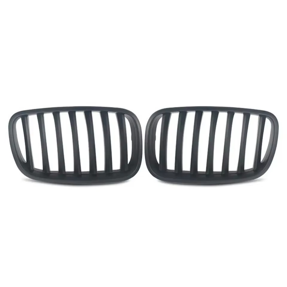 Suitable for 07-14 Bmw X5/X6 E70E71 Modified Full Star Pattern Half-Silver Front Grille