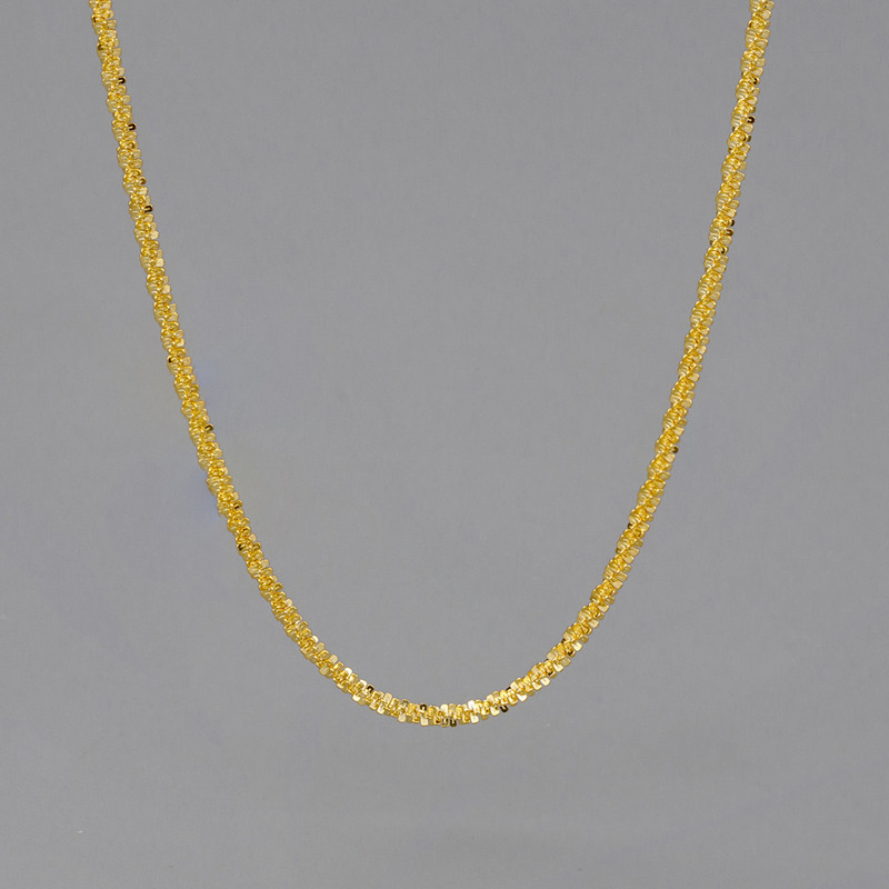 925 Sterling Silver Geometric Solid Color Necklace display picture 2