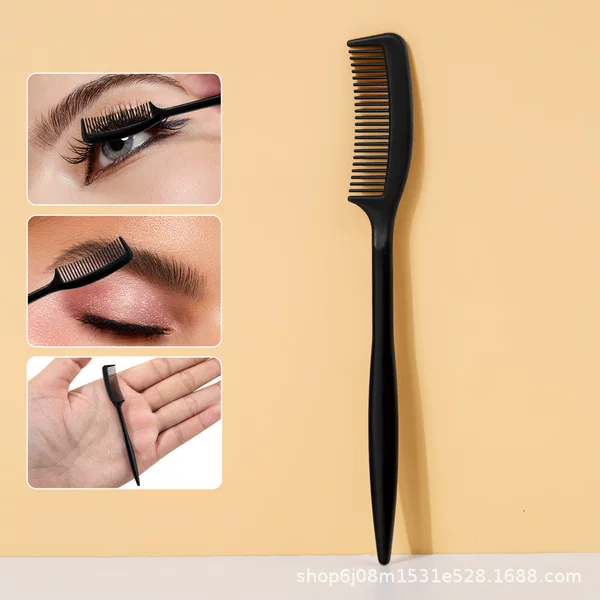 Mini Eyebrow Comb, Eyelash Comb, Plastic Small Comb, Portable Eyebrow Combing, False Eyelashes, Pet Supplies, Makeup Tools