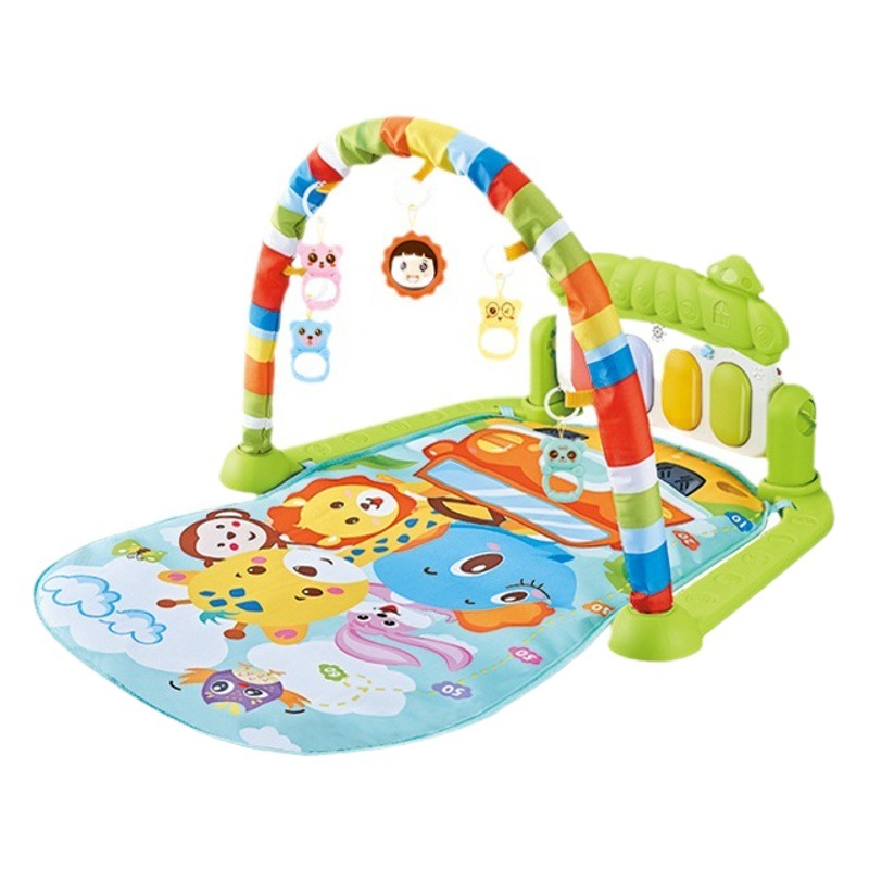 Baby Gym Rack Piano Toy 0-36 Months Newborn Baby Game Mat Piano Game Mat Hot Sale