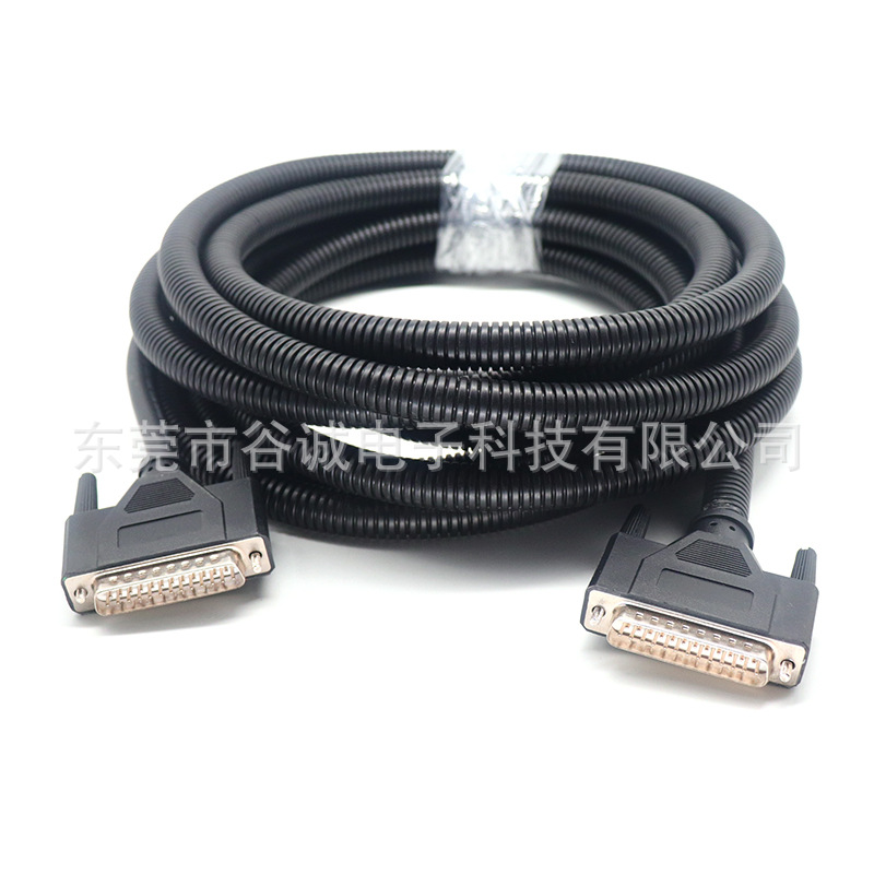 DB25公TODB25公高性能NI设备串口线   DAQ设备计算机接线盒连接线