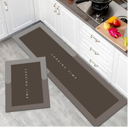 Alfombrilla suave de barro de diatomeas, alfombrilla absorbente para el hogar, cocina, alfombrilla moderna simple absorbente antideslizante de secado rápido para puerta del baño