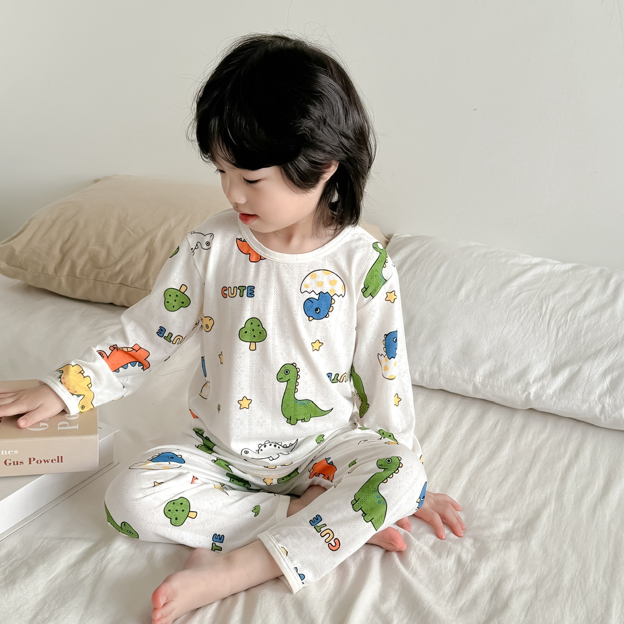 Children's cartoon thin long-sleeve