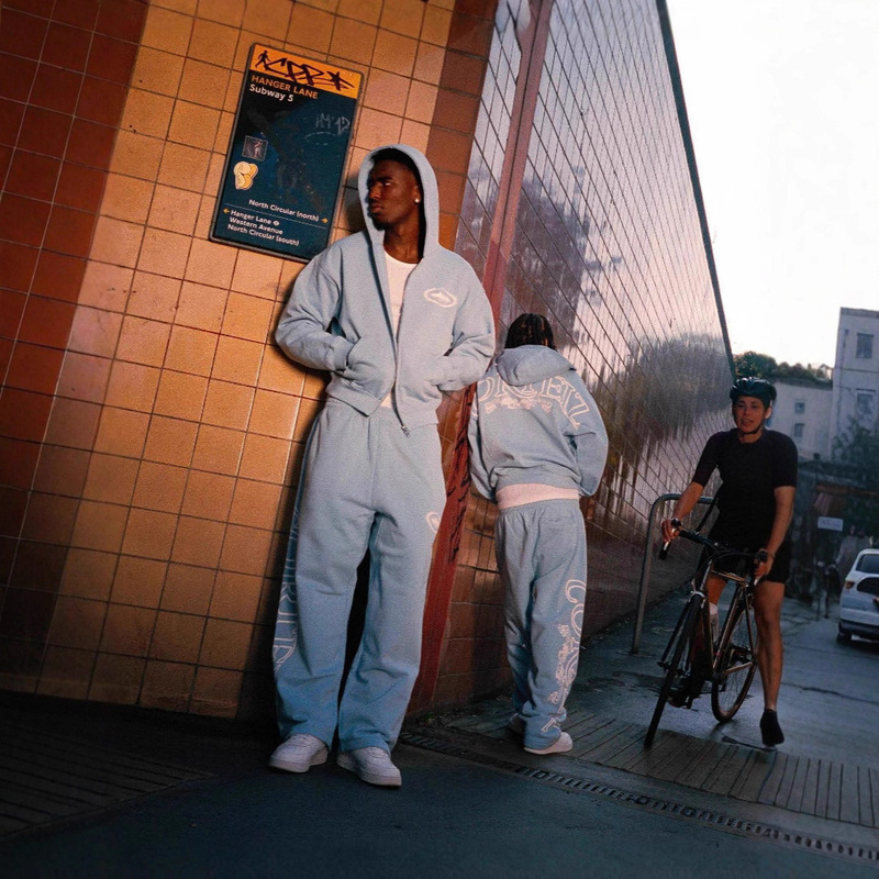 Foreign Trade Corteiz Alcatraz American Street Ins Hooded Sweatshirt Zipper Jacket Loose Sweatpants Suit Trendy Foreign Trade Corteiz Alcatraz American Street Ins Hooded Sweatshirt Zipper Jacket Loose Sweatpants Suit Trendy