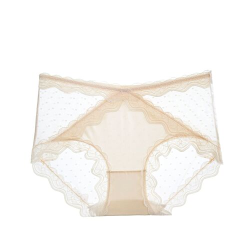 Beautiful house underwear for women, seamless lace, Japanese girl briefs, large size, sexy girls, pure desire, breathable