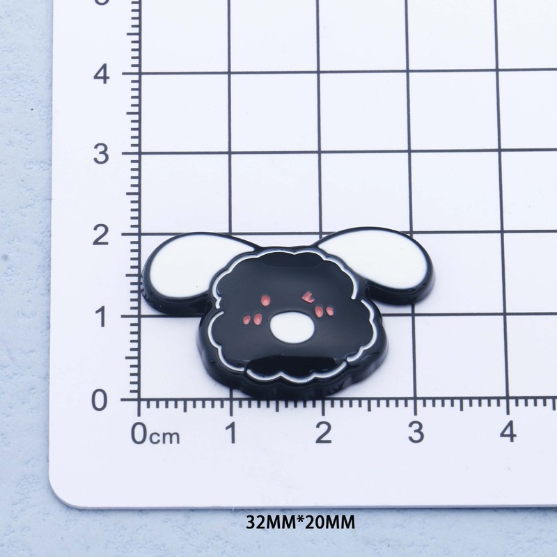 漫画かわいい犬 diy 金属滴下オイルヘッドバンドヘアピン携帯電話ケース合金ジュエリーアクセサリー靴の装飾パッチ|undefined