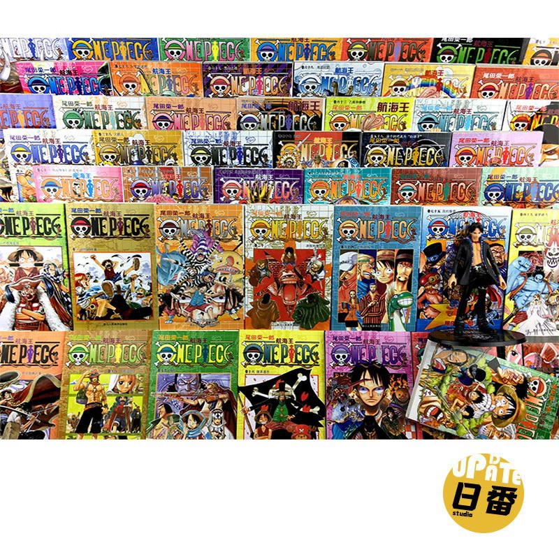Манга (ONE PIECE) тома 1–101 автор Ода, полный набор, бумажные тома