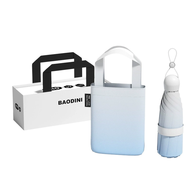 Umbrella solar-powered, small capsule, (Physicals), gradient, wholesale
