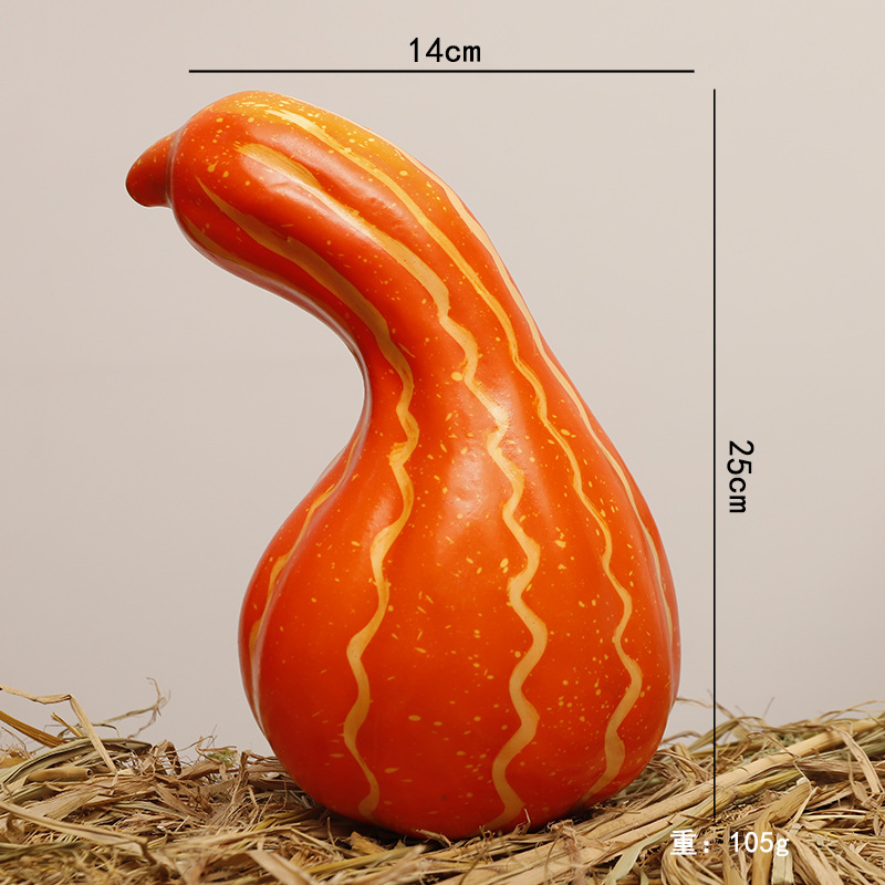 Simulación transfronteriza espuma calabaza modelo Halloween Acción de Gracias decoración de Navidad props disparo decoración de calabaza falsa image 25