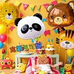 卡通追视带娃神器飞天气球飘空氦气球宝宝绑腿儿童婴儿玩具汽球