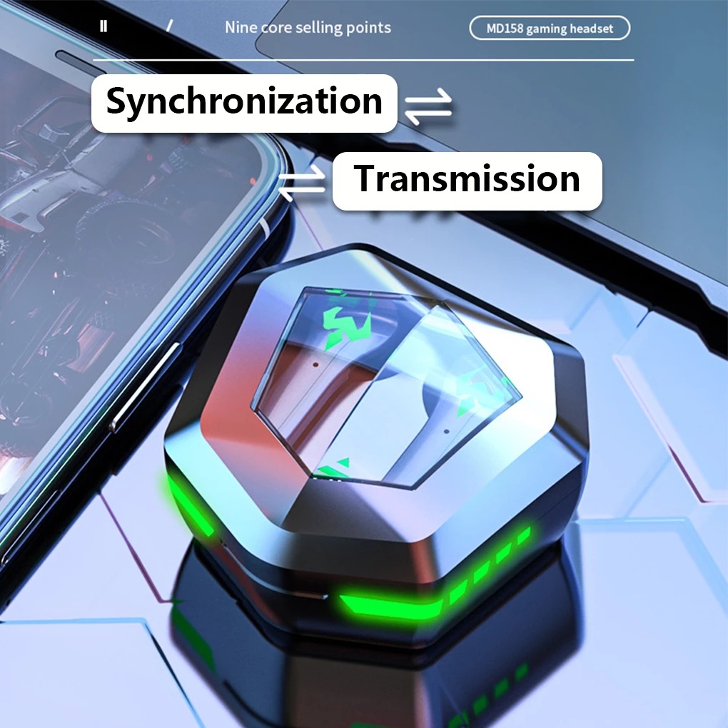 Wireless Headset N35 Wireless Binaural English Tws5.1 Power Bank Bluetooth Headset Game Headset