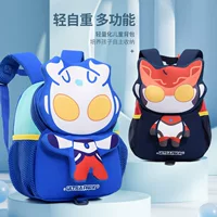 Легкий мультяшный школьный рюкзак для детей 3–5 лет, Ultraman Tiga, Kuromi, Meloti, Русалочка