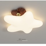 Кремовый потолочный светильник для детской комнаты подходит для мужчин и женщин, комнатный светильник, защита глаз, комфортный световой спектр