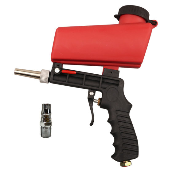 Cross-border hot sale small handheld pneumatic sandblasting gun portable pneumatic sandblasting machine power tool accessories