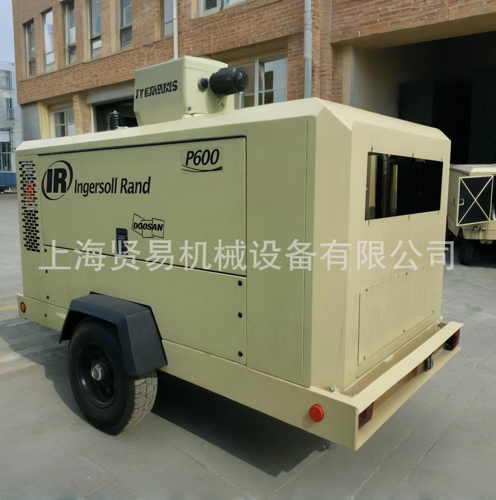 出租二手英格索兰VHP540柴动空压机大型移动螺杆式变频空气压缩机