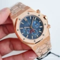 Rose gold blue plate 2
