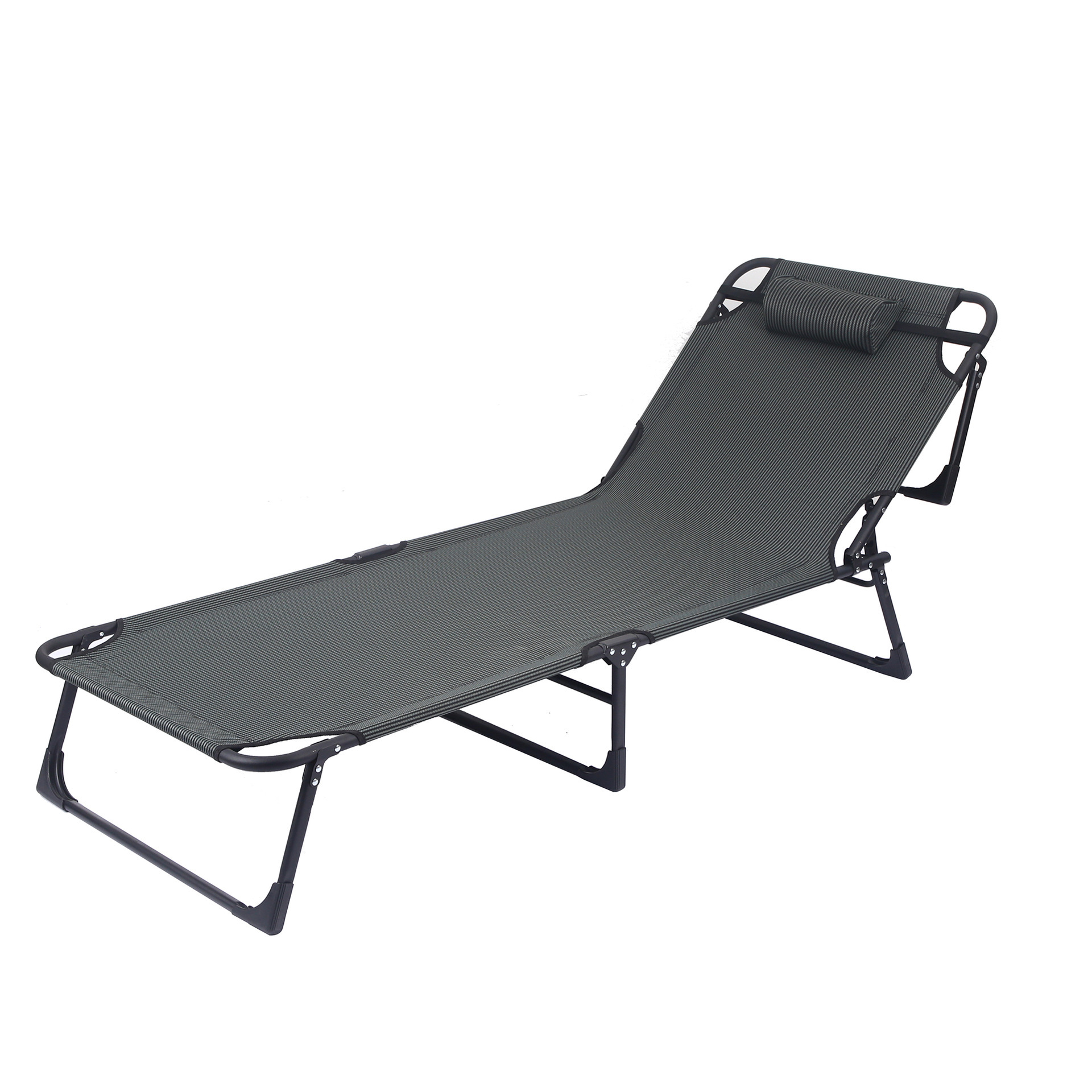 Cama plegable individual portátil para exteriores, tumbona plegable simple para ocio, ideal para oficina, venta al por mayor.