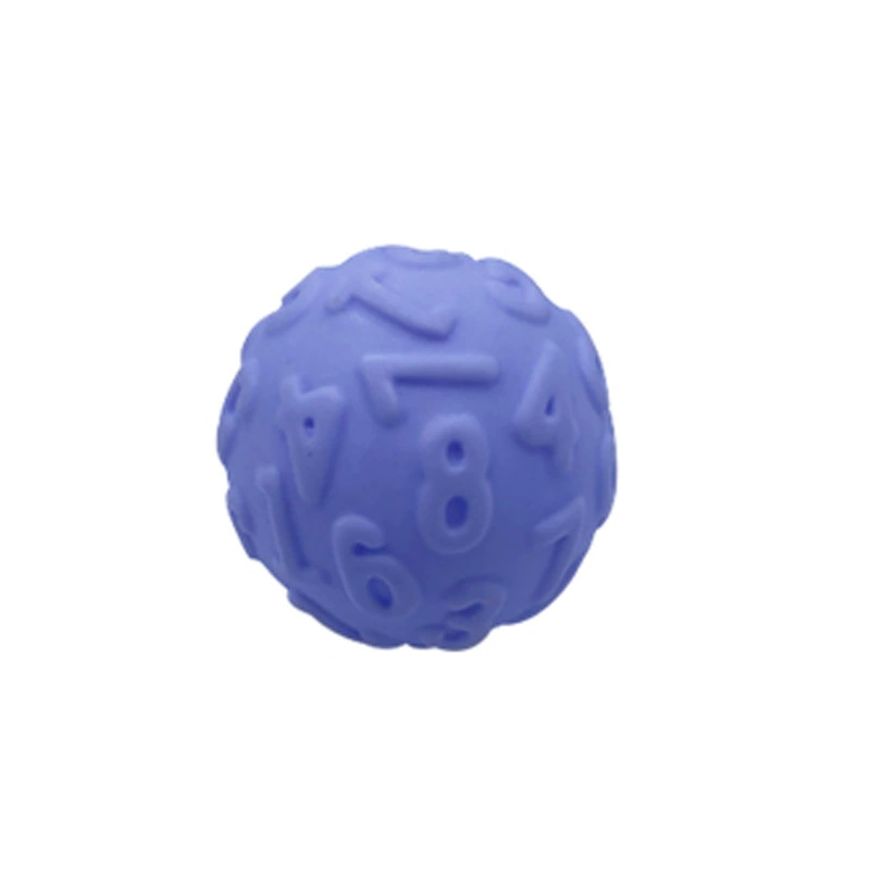 Sensory Soft Rubber Baby Massage Balls, Teether & Grasping Toy, Assorted Textures (single or 6‑pc)