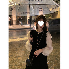 早秋小香风秋季连衣裙女装新款夏季小个子2025秋秋高级感套装裙子