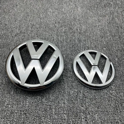 Suitable for Volkswagen 09-13 Golf Car logo - golf6-front-and-rear-markings-silver