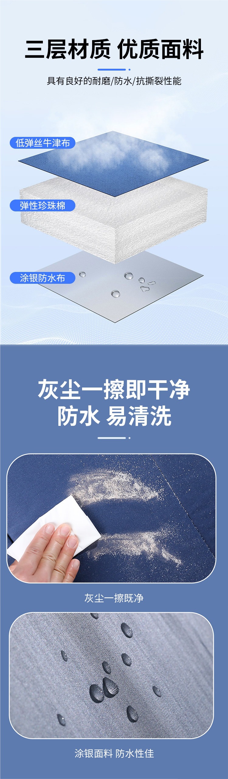 Car mattress single bed, foldable sleeping pad for the rear trunk of the car, leveling pad, SUV in-car sleeping gadget