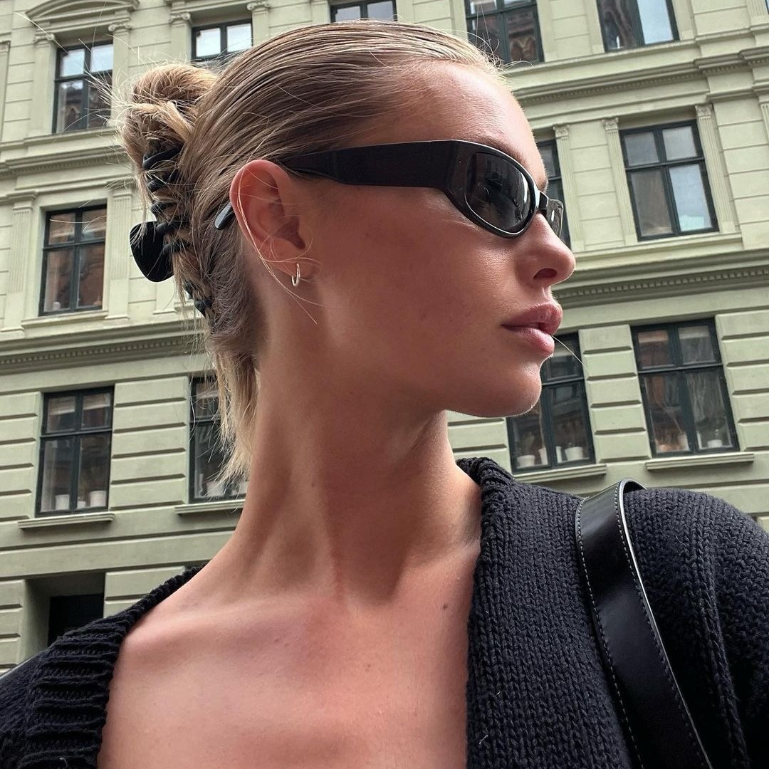 Nuevas gafas de sol de montura pequeña transfronterizas, personalidad de moda europea y americana, montura colorida, gafas de sol hip-hop, gafas ovaladas retro para hombre