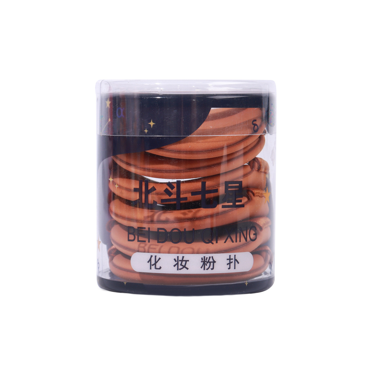 Nuevo polvo de doble cara puff pastel de fresa maquillaje esponja barril mojado y seco de doble uso no comer polvo 6 piezas cojín de aire polvo puff al por mayor