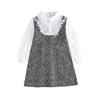 Spring dress, small princess costume, set, 2023 collection, Korean style, Chanel style, suitable for teen, children's clothing