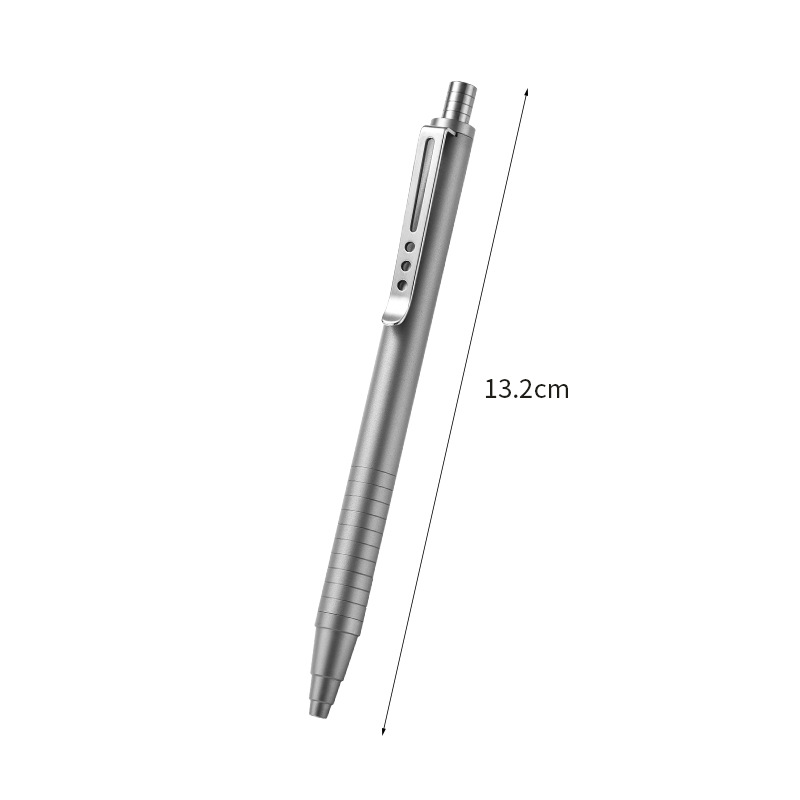 Tactische pen van titaniumlegering, draagbaar noodgereedschap voor zakenreizen en vakanties, lichtgewicht en corrosiebestendig, ideaal voor dagelijks gebruik (EDC)._voghion.com