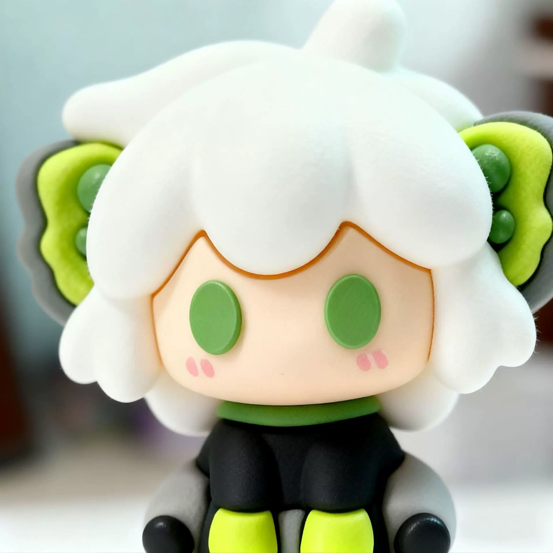 可爱精美罗小黑周边摆件卡通动漫钥匙扣挂件潮玩盲盒PVC软胶公仔