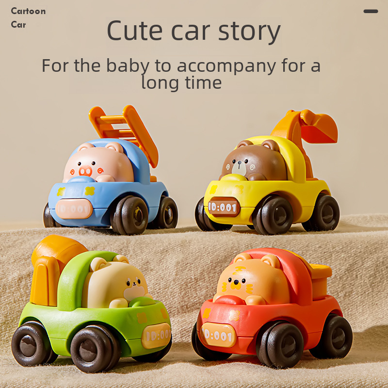 Cross-border children inertia car girl boy toy engineering vehicle kindergarten engineering vehicle gift stall wholesale