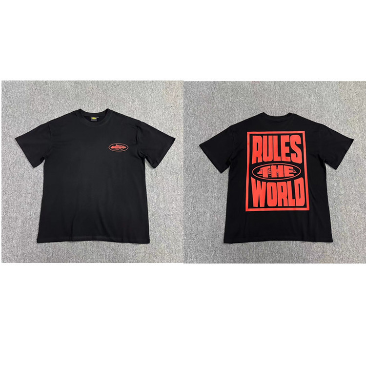 3122 black printed red / XS