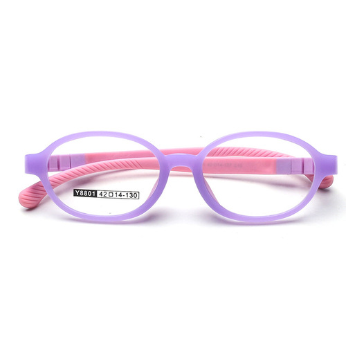 New children's silicone myopia removable children's glasses student glasses children's protective eyeglass frame factory wholesale
