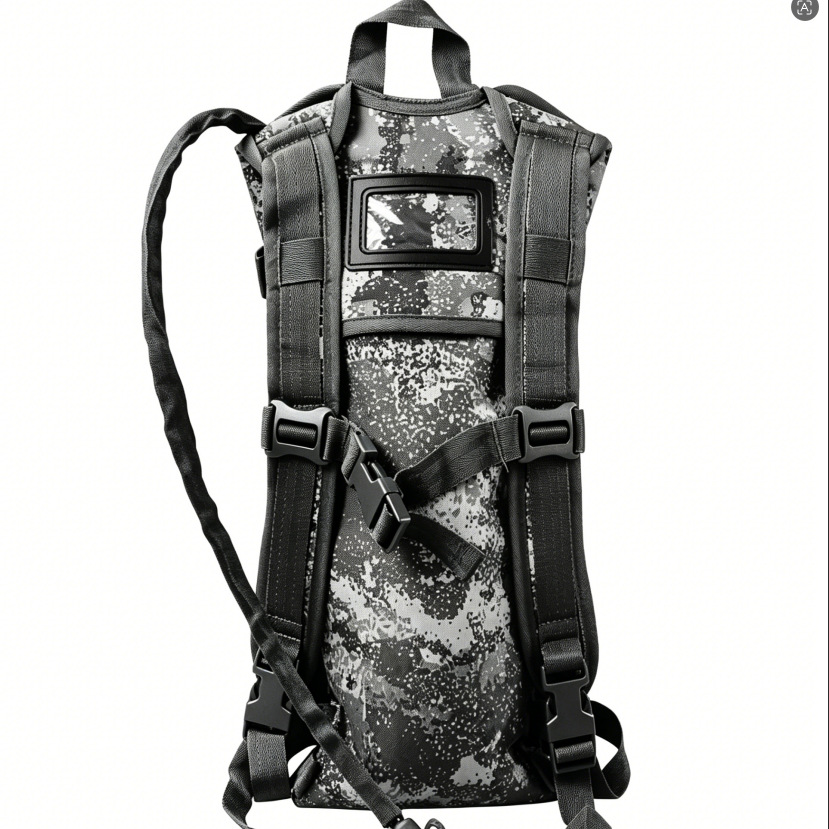 Camouflage water bag backpack for single-person tactical outdoor hiking, 3L water bag manufacturer