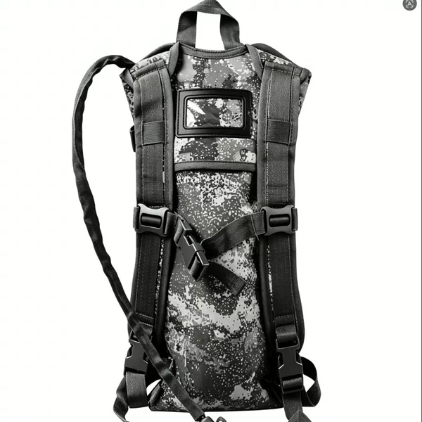 Camouflage water bag backpack for single-person tactical outdoor hiking, 3L water bag manufacturer