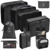 Cosmetic bag, black set