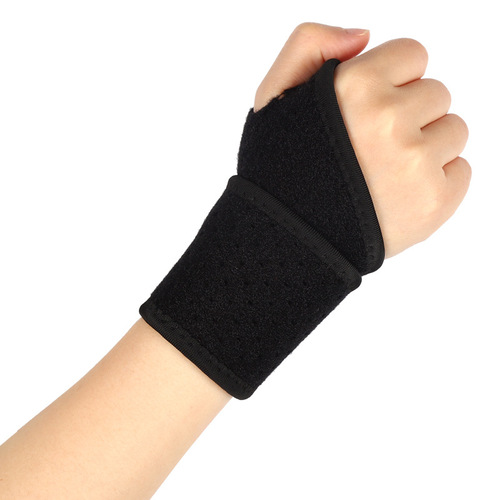 Wholesale diving material wrapped wristbands, sweat-absorbent and warm women's volleyball basketball weightlifting booster belt fitness sports wristbands