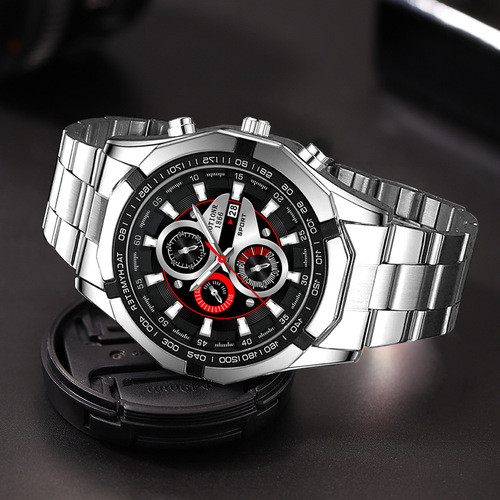 NOTIONR New Model Luminous Quartz Men's Business Sports Watch for Men Waterproof Watch